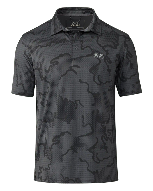 KUIU Performance Polo | Gunmetal Tonal