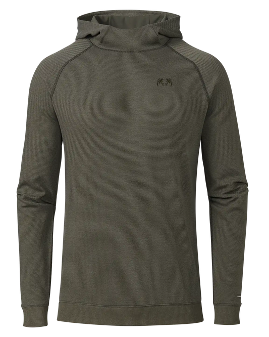 Canyon Waffle Hoodie | Ash Heather