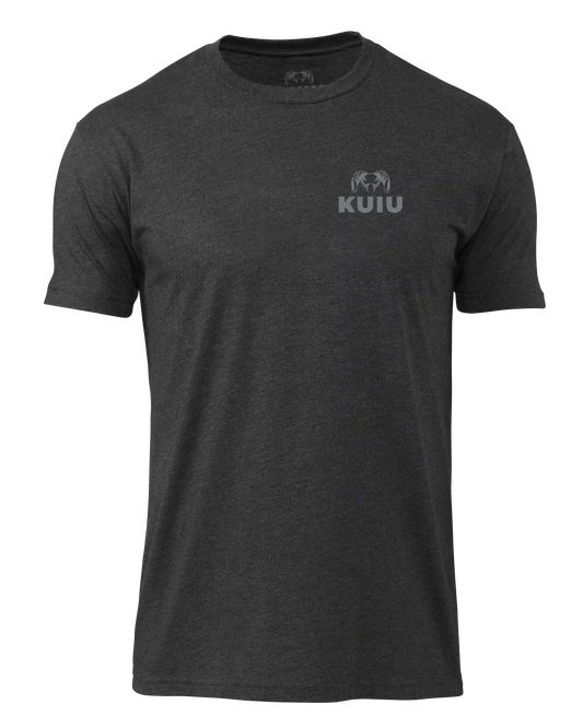 KUIU Ram Chest Logo T-Shirt | Charcoal