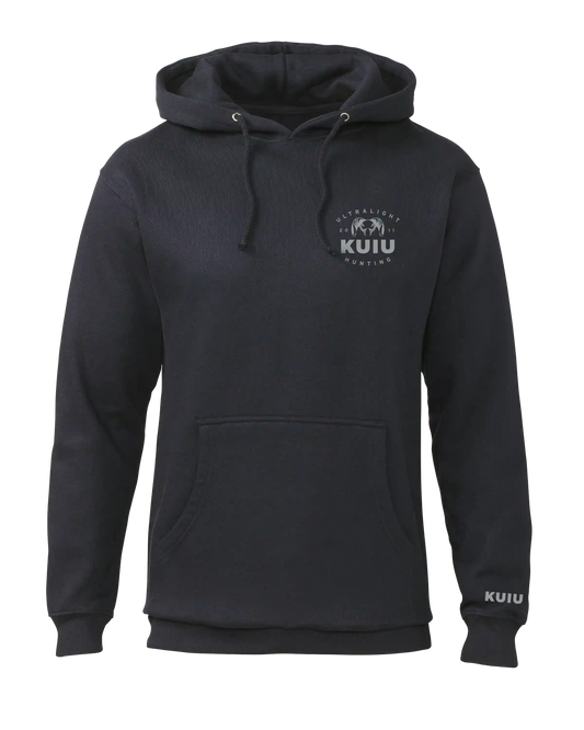 KUIU Ultralight Chest Logo Hoodie | Navy