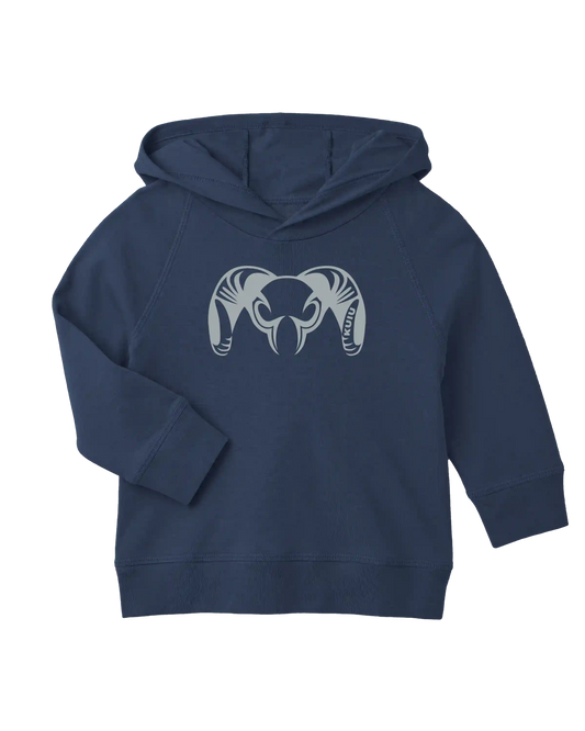 Toddler Big Ram Hoodie | Navy