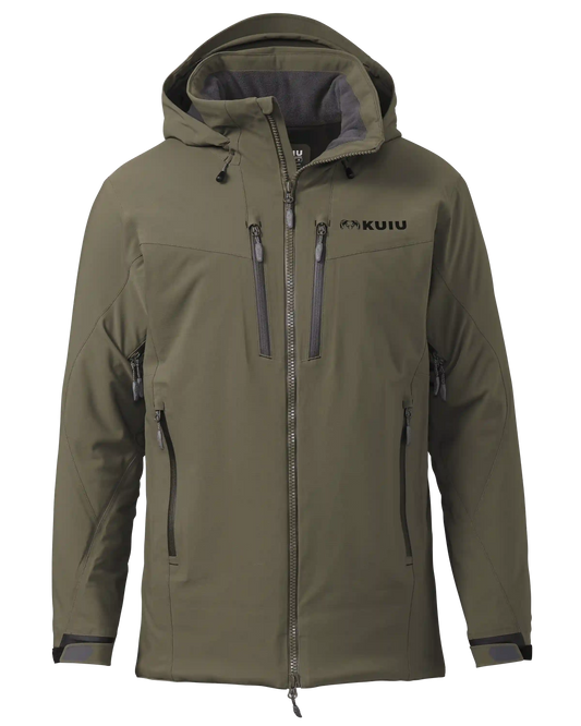 KUIU Kutana Gale Force Hooded Jacket | Ash